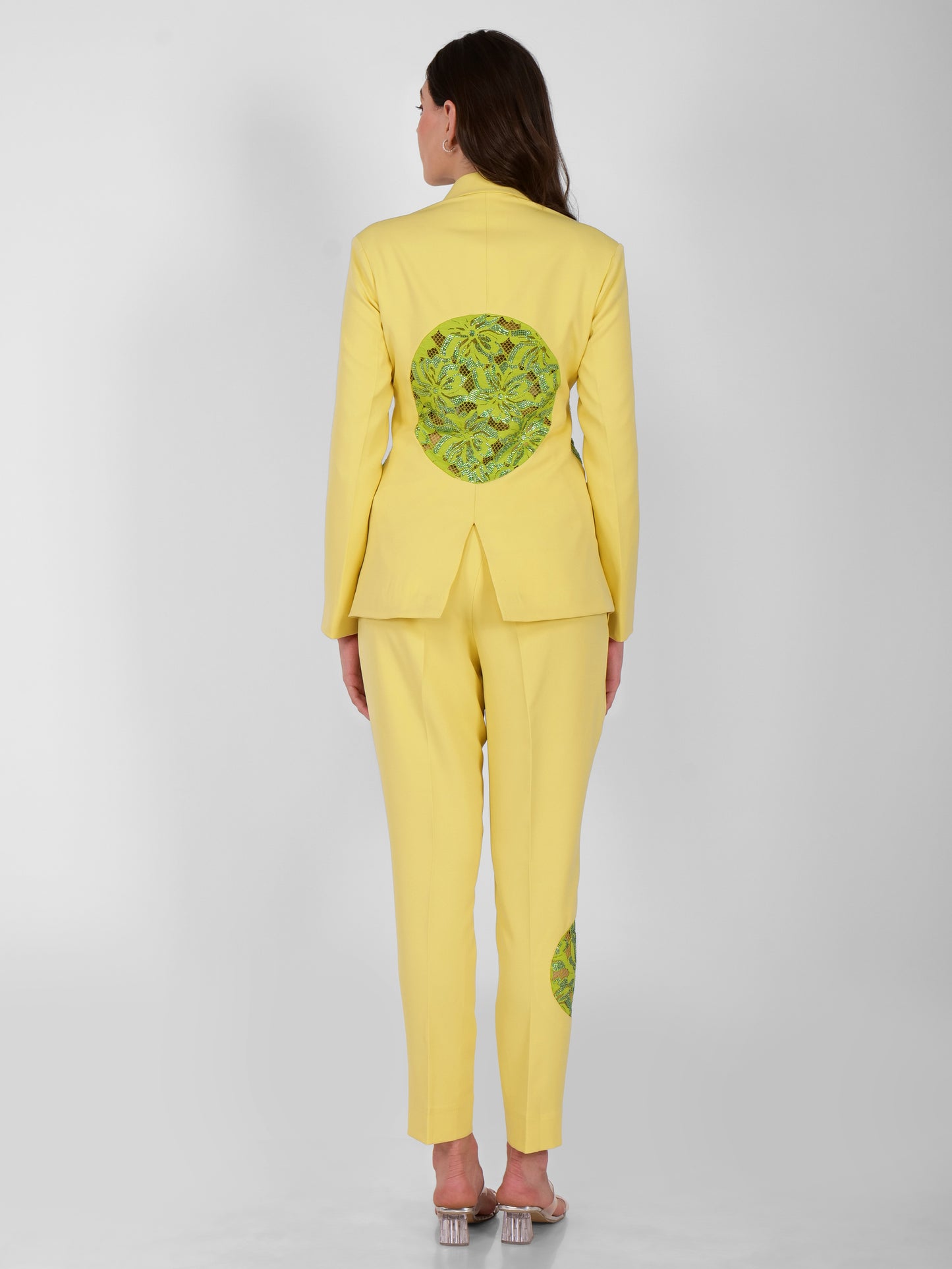 Yellow Sunshine Swaroski Suit